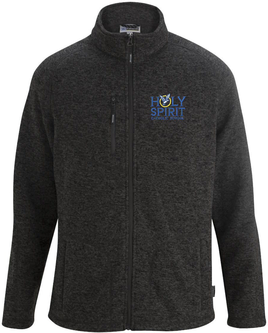 Edwards Cozy Sweater Knit Fleece Jacket - A Must - Have for Men