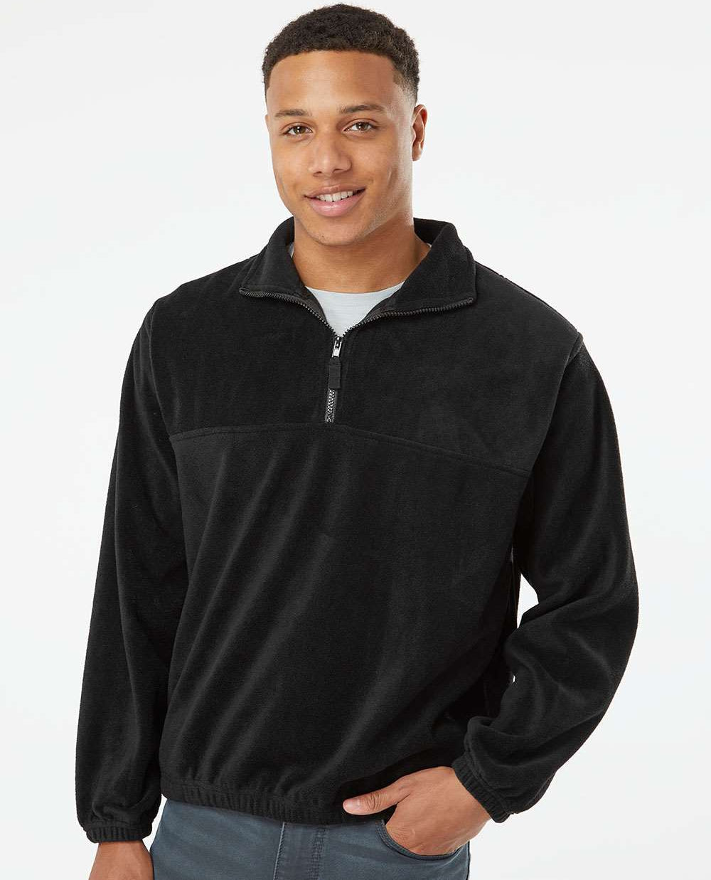 Burnside Polar Fleece Quarter-Zip Pullover: Your Cozy Companion