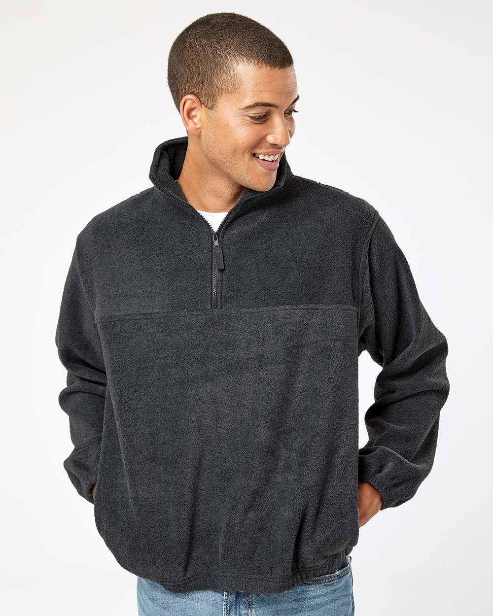 Burnside Polar Fleece Quarter-Zip Pullover: Your Cozy Companion