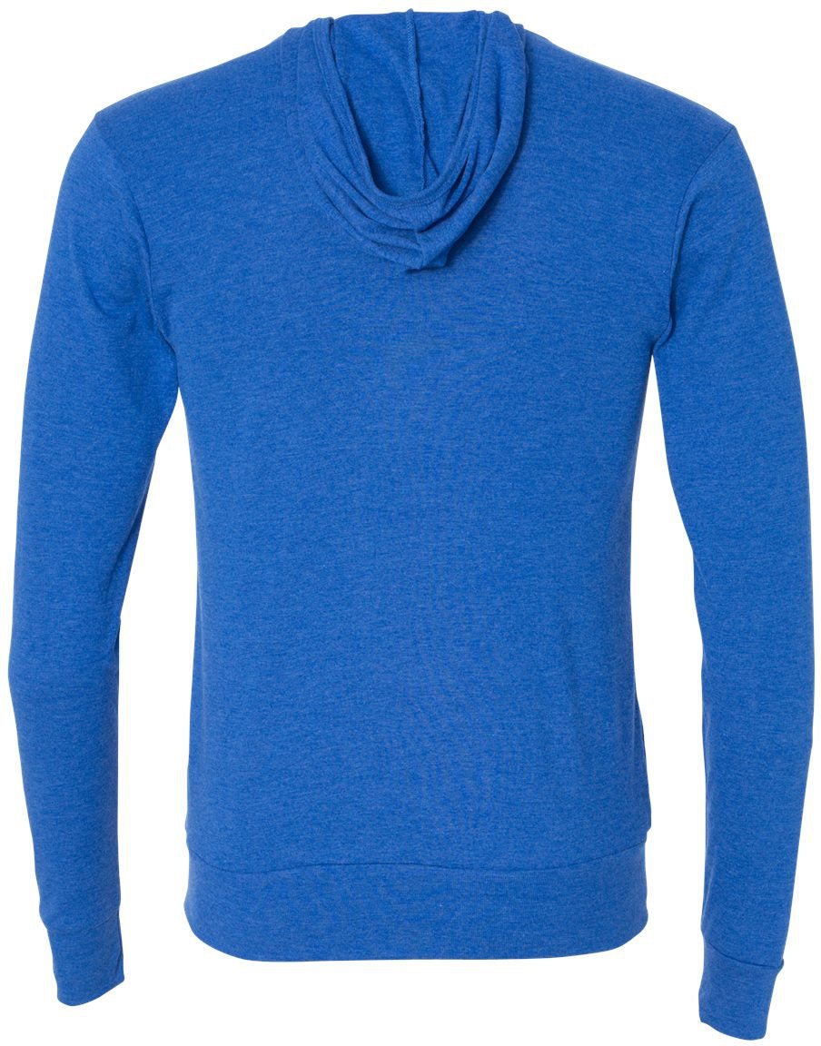 Bella+Canvas Unisex Triblend Lightweight Full-Zip Hoodie - A Must-Have Tee!