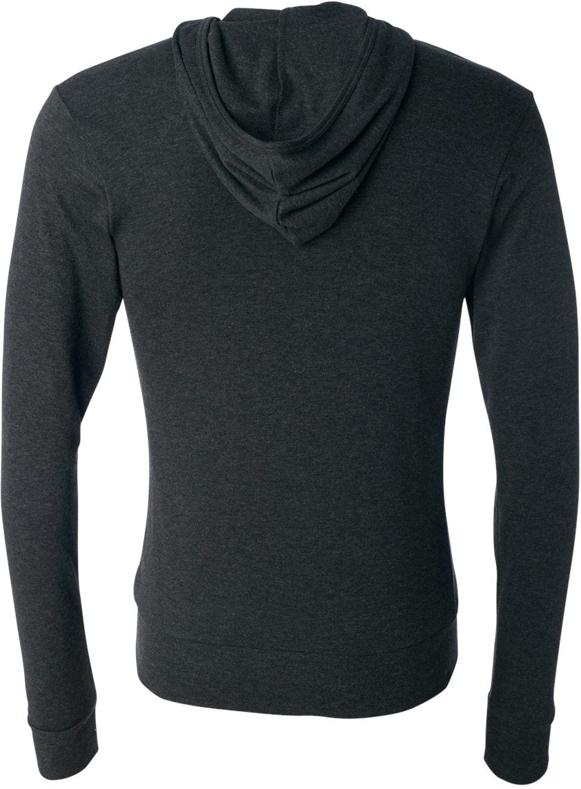 Bella+Canvas Unisex Triblend Lightweight Full-Zip Hoodie - A Must-Have Tee!