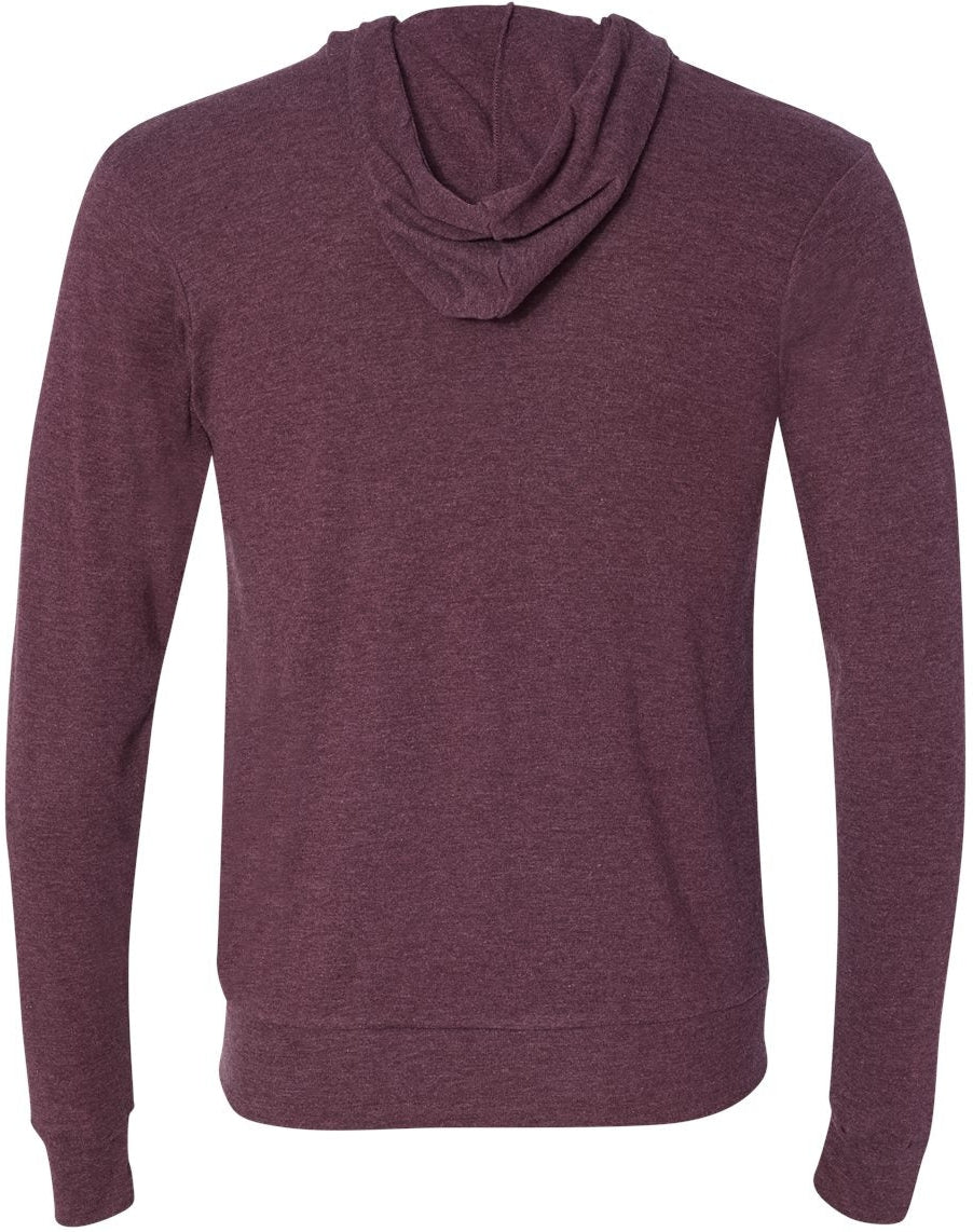 Bella+Canvas Unisex Triblend Lightweight Full-Zip Hoodie - A Must-Have Tee!