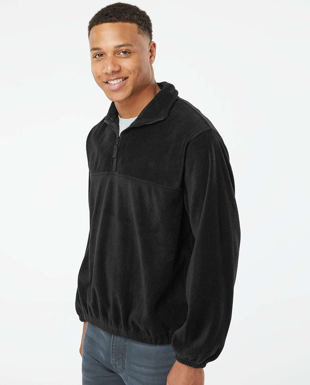 Burnside Polar Fleece Quarter-Zip Pullover: Your Cozy Companion