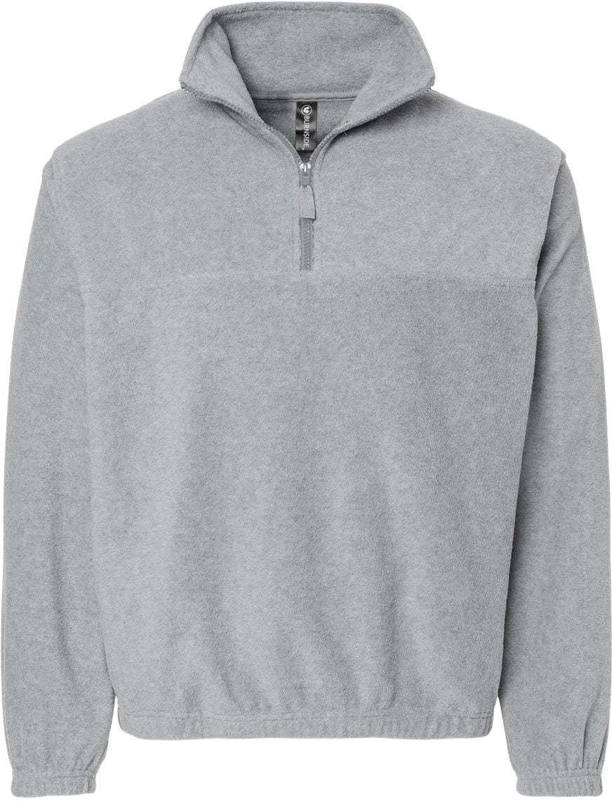 Burnside Polar Fleece Quarter-Zip Pullover: Your Cozy Companion