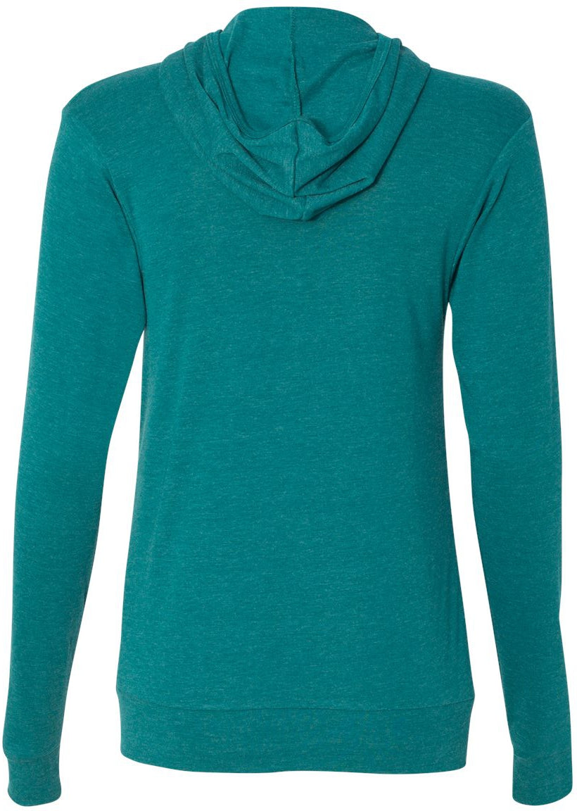 Bella+Canvas Unisex Triblend Lightweight Full-Zip Hoodie - A Must-Have Tee!