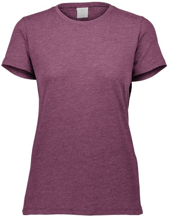 Stylish Augusta Ladies' Tri - Blend Tee