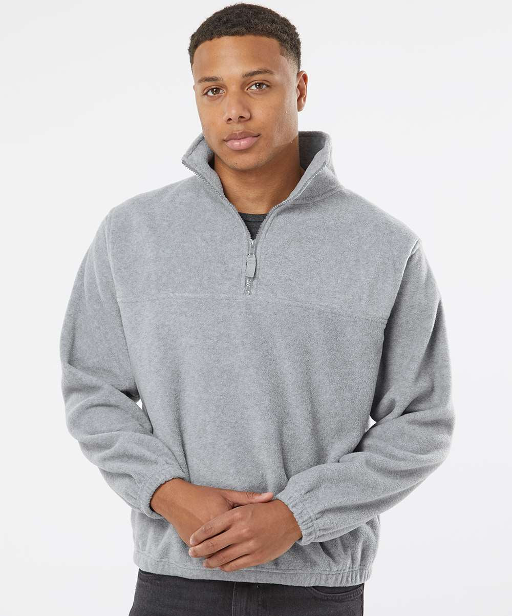 Burnside Polar Fleece Quarter-Zip Pullover: Your Cozy Companion