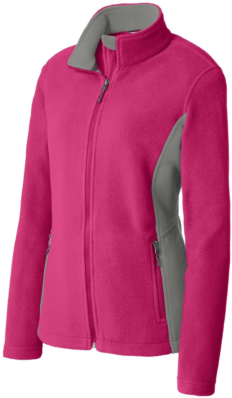 Hurry! Port Authority Ladies' Colorblock Value Fleece Jacket - Limited Stock!