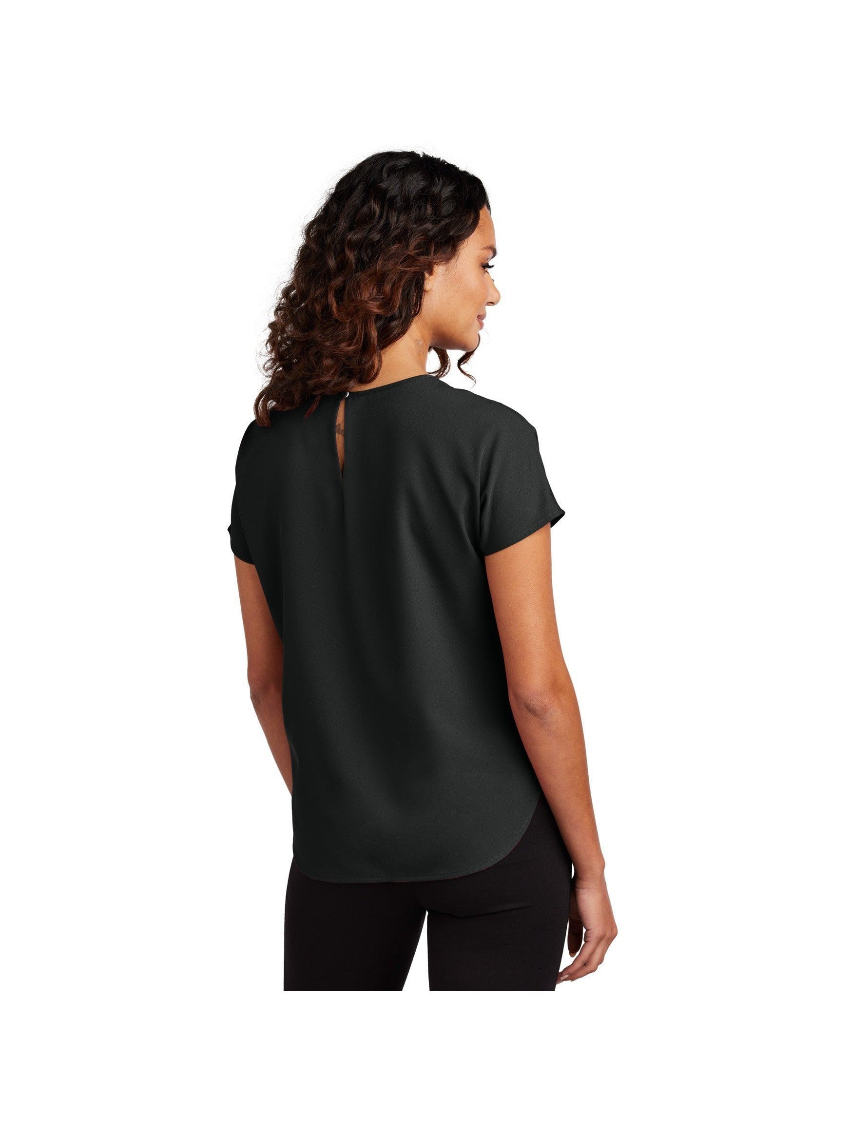 Mercer+Mettle Ladies' Stunning Stretch Crepe Crew Top