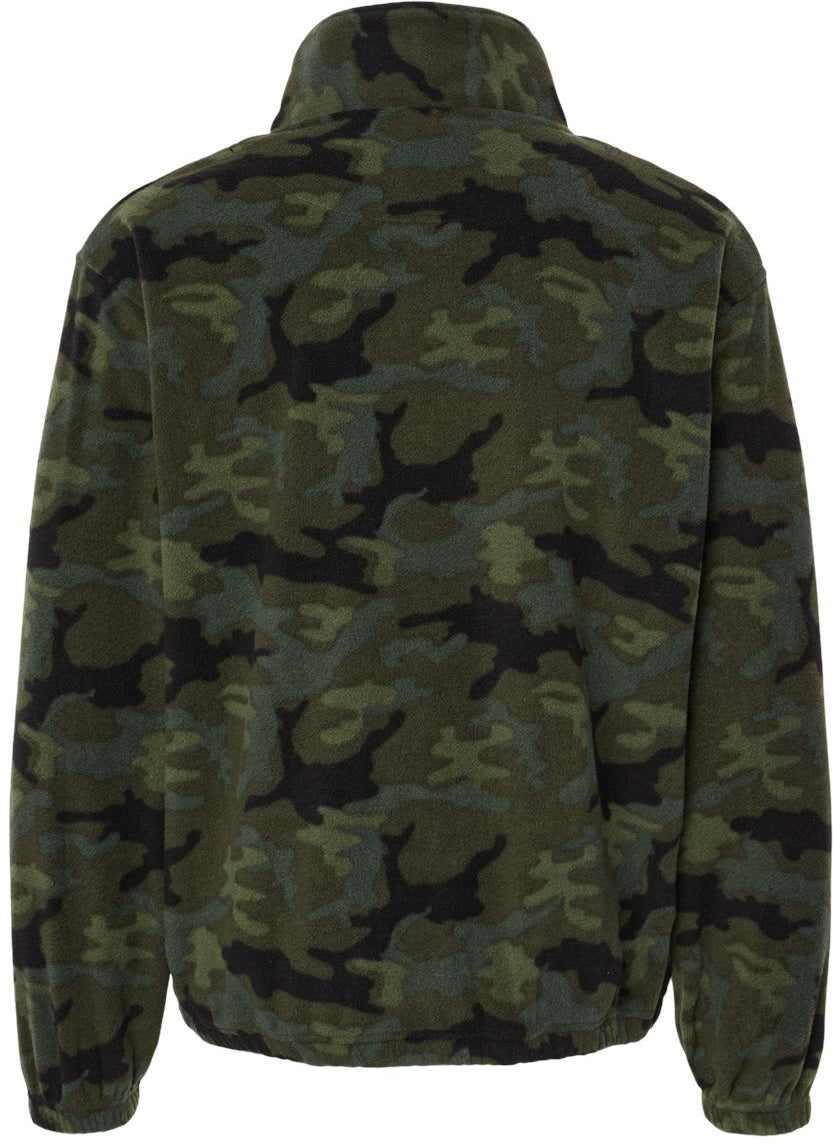 Burnside Polar Fleece Quarter-Zip Pullover: Your Cozy Companion