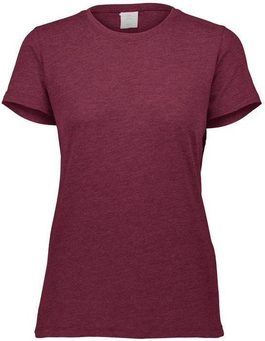 Stylish Augusta Ladies' Tri - Blend Tee