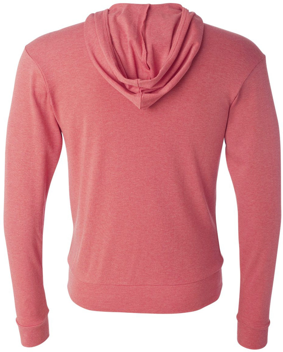 Bella+Canvas Unisex Triblend Lightweight Full-Zip Hoodie - A Must-Have Tee!