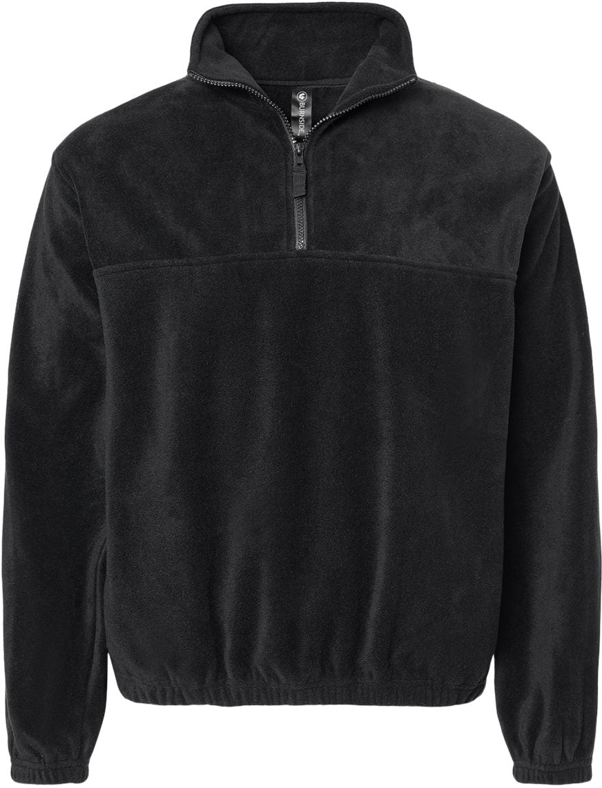 Burnside Polar Fleece Quarter-Zip Pullover: Your Cozy Companion