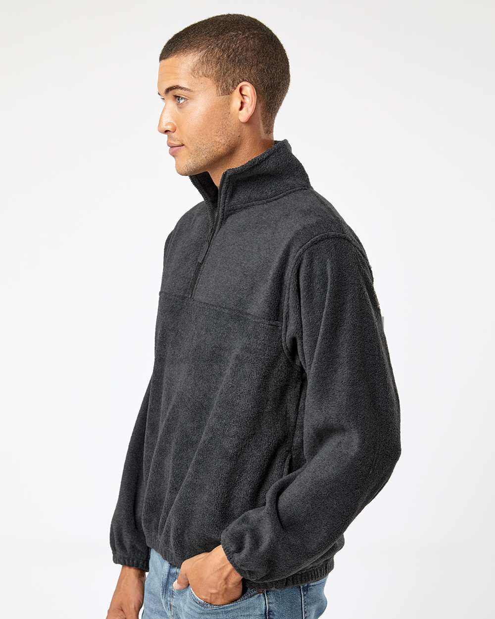 Burnside Polar Fleece Quarter-Zip Pullover: Your Cozy Companion