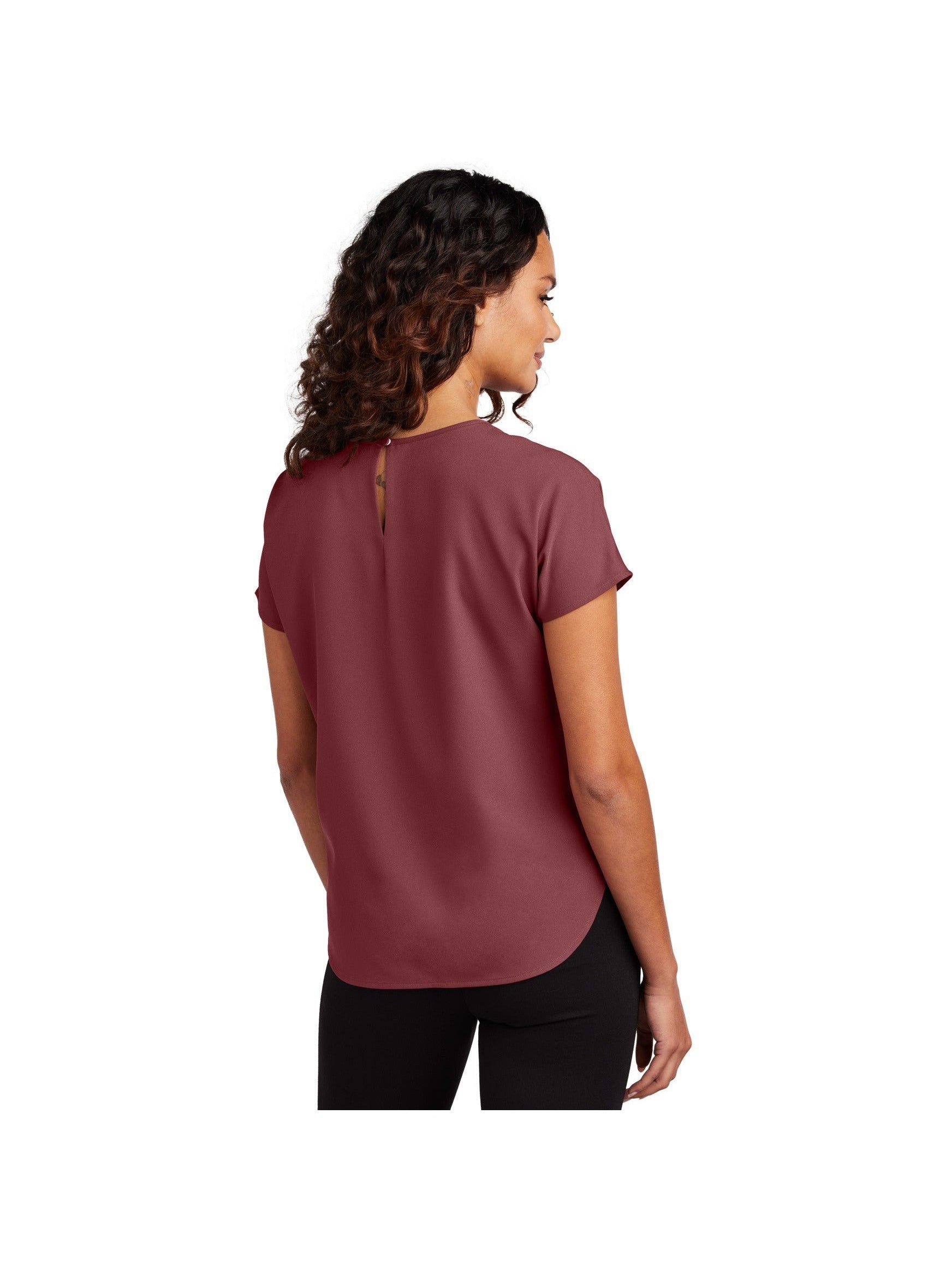Mercer+Mettle Ladies' Stunning Stretch Crepe Crew Top