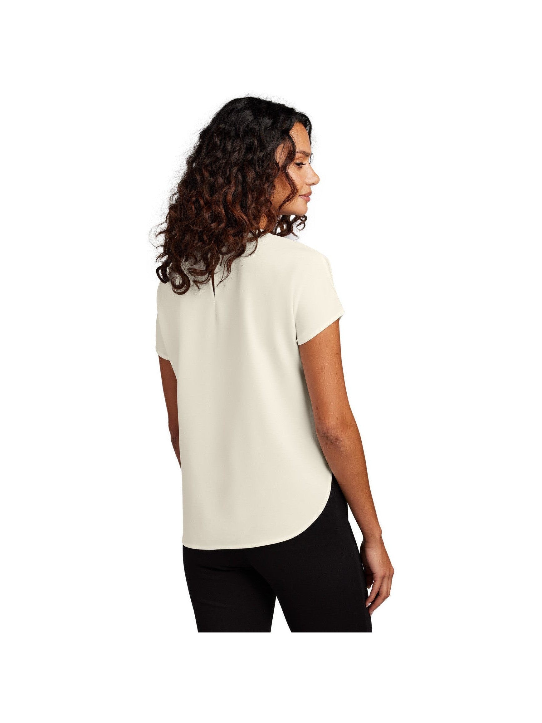 Mercer+Mettle Ladies' Stunning Stretch Crepe Crew Top