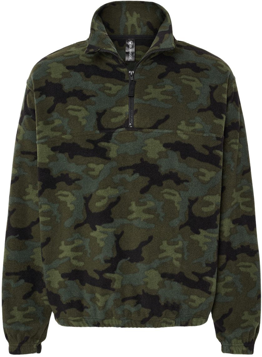 Burnside Polar Fleece Quarter-Zip Pullover: Your Cozy Companion