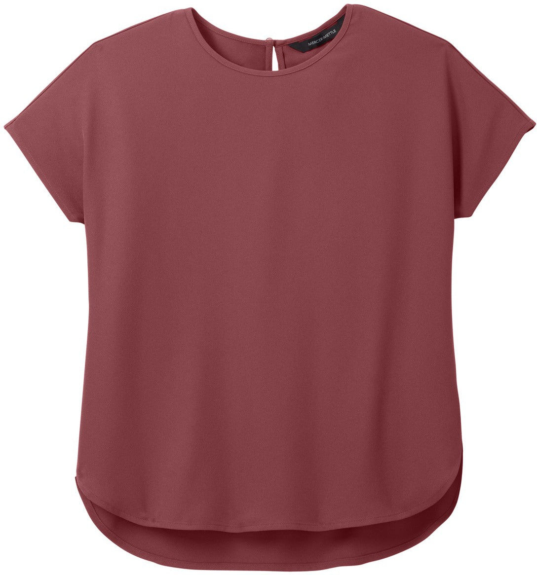 Mercer+Mettle Ladies' Stunning Stretch Crepe Crew Top