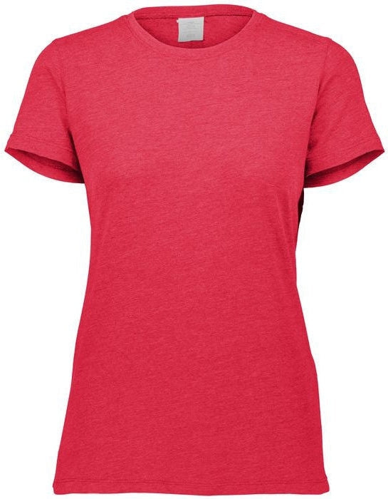 Stylish Augusta Ladies' Tri - Blend Tee