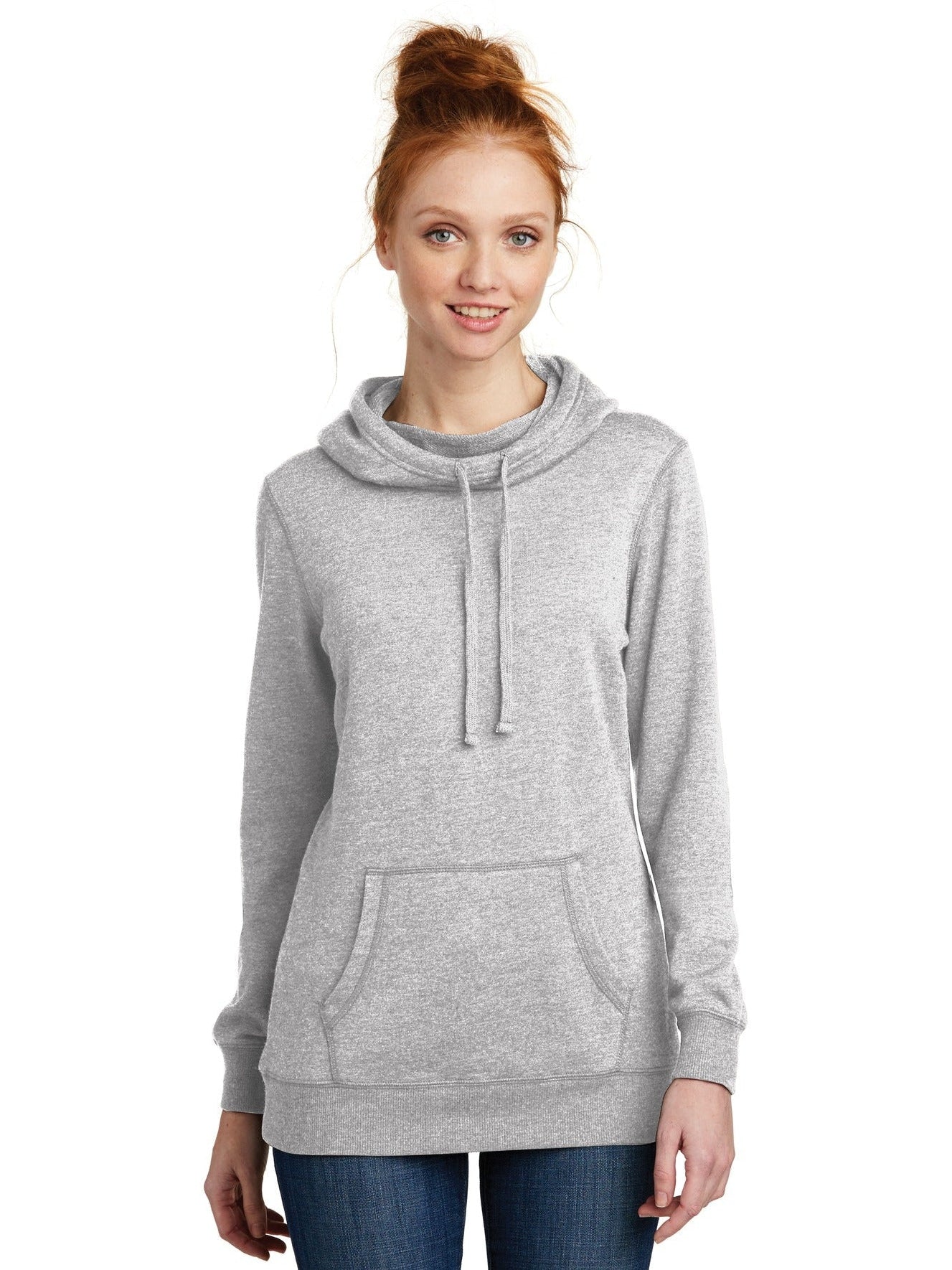 District Women's Stylish Lightweight Fleece Hoodie