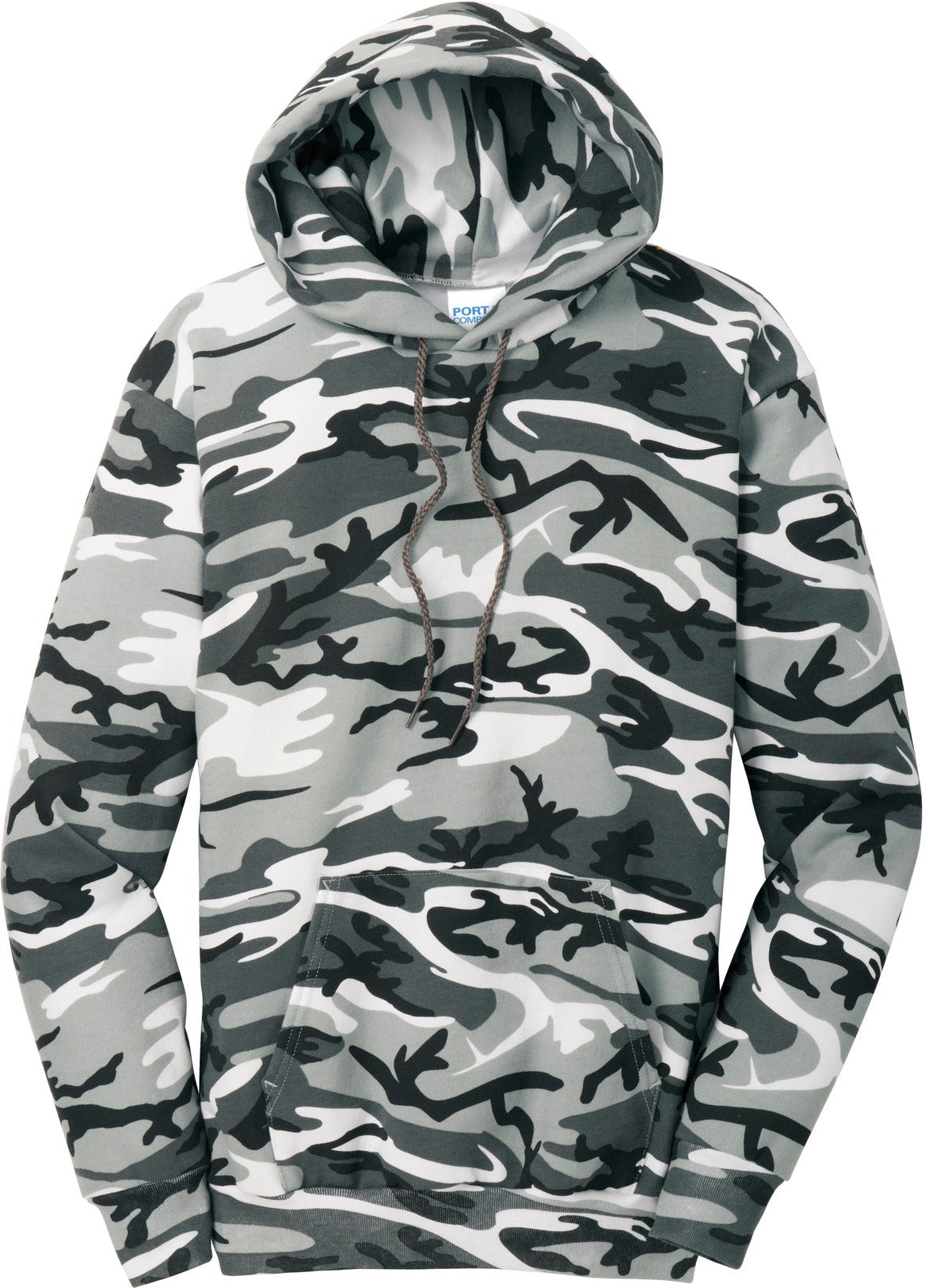 Port & Company Core Fleece Camo Pullover Hooded Sweatshirt - Outdoor Essential