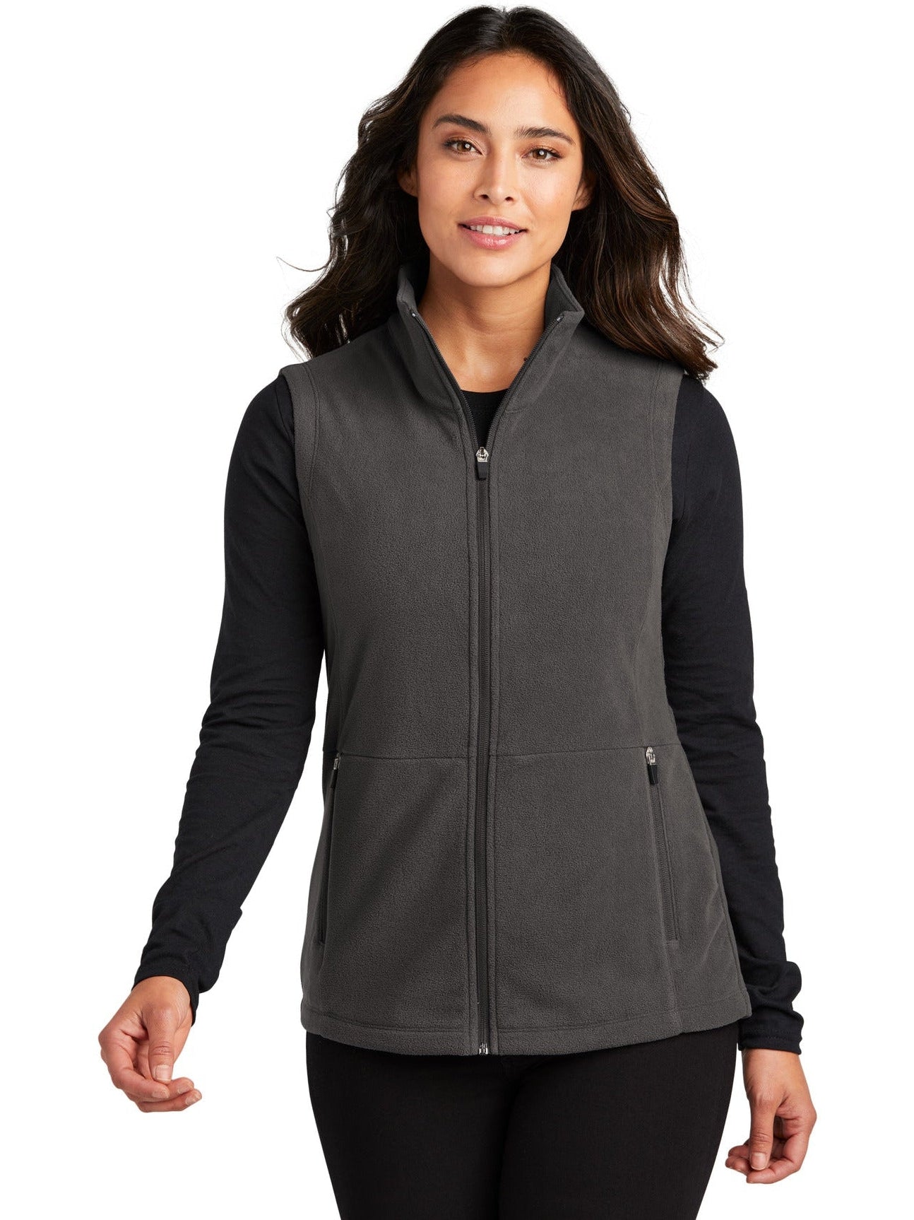 Exclusive! Port Authority Ladies Accord Microfleece Vest - A Must - Have Fashion Piece
