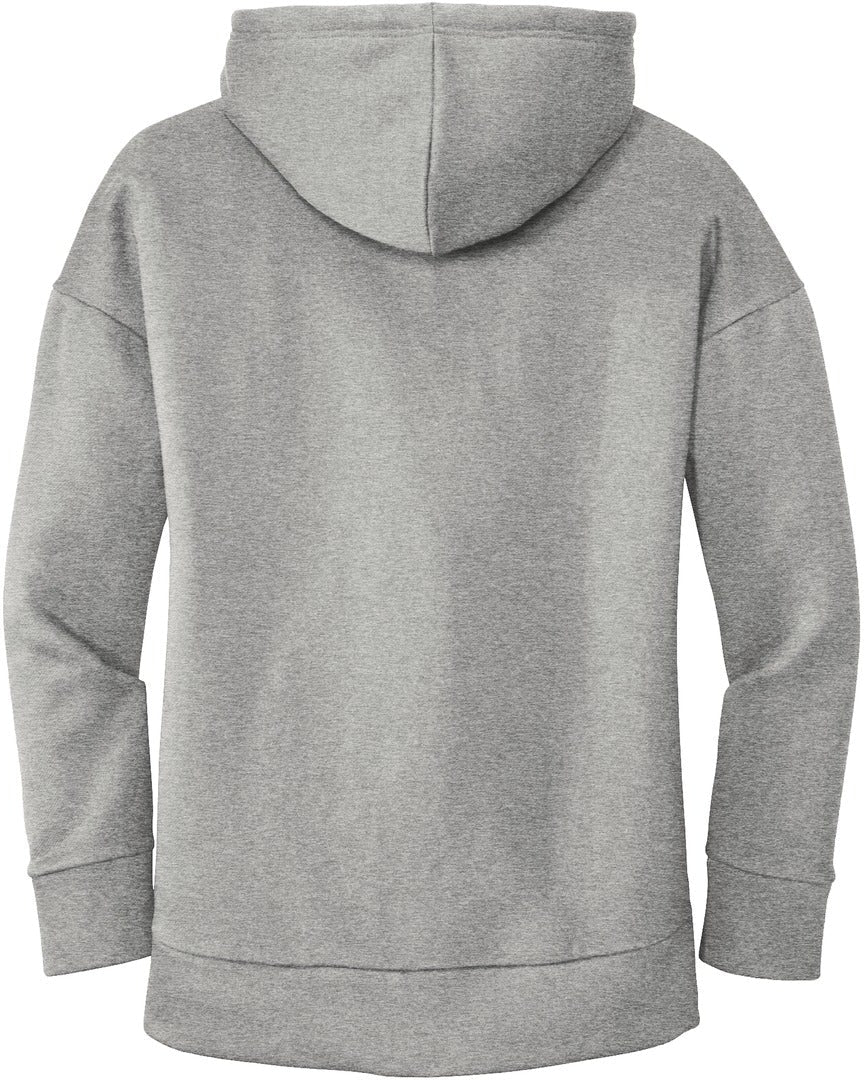 OUTLET - District Ladies' Cozy & Stylish Perfect Weight Fleece Drop Shoulder Full - Zip Hoodie