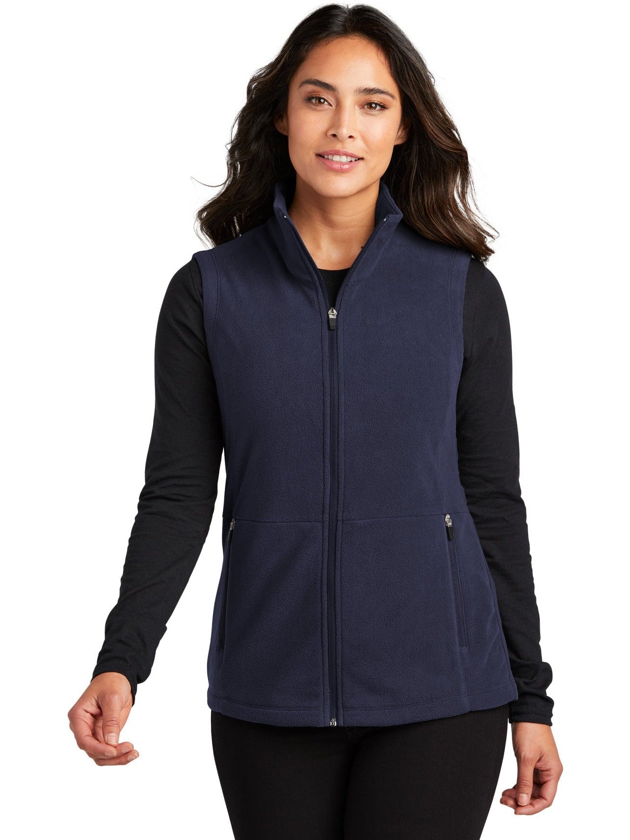Exclusive! Port Authority Ladies Accord Microfleece Vest - A Must - Have Fashion Piece