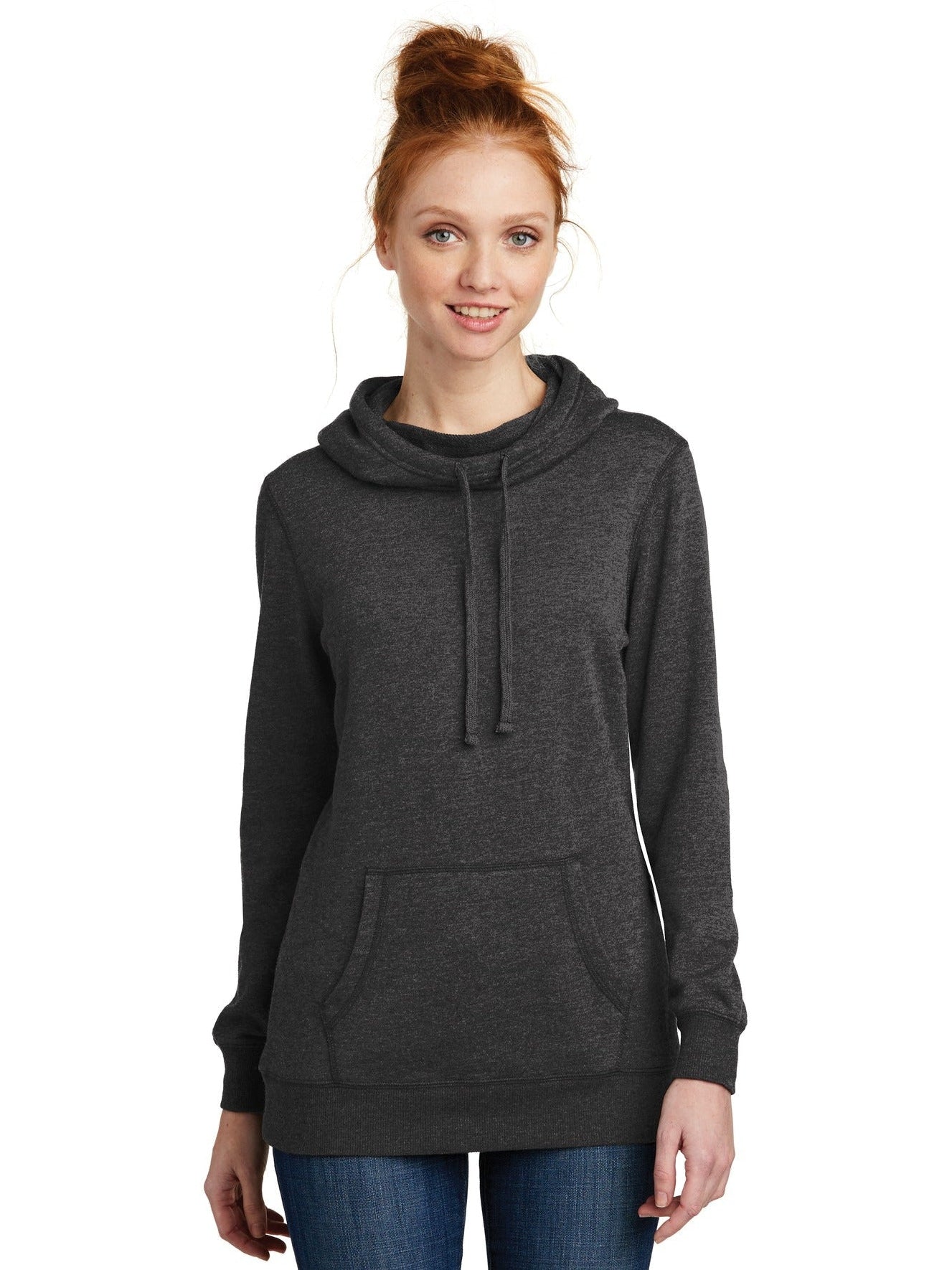 District Women's Stylish Lightweight Fleece Hoodie
