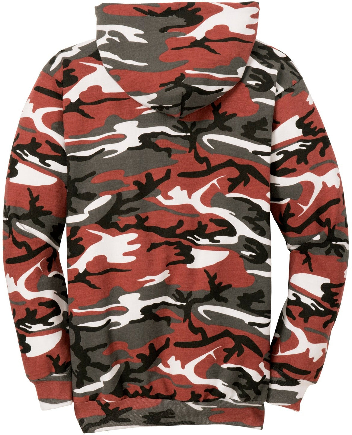 Port & Company Core Fleece Camo Pullover Hooded Sweatshirt - Outdoor Essential