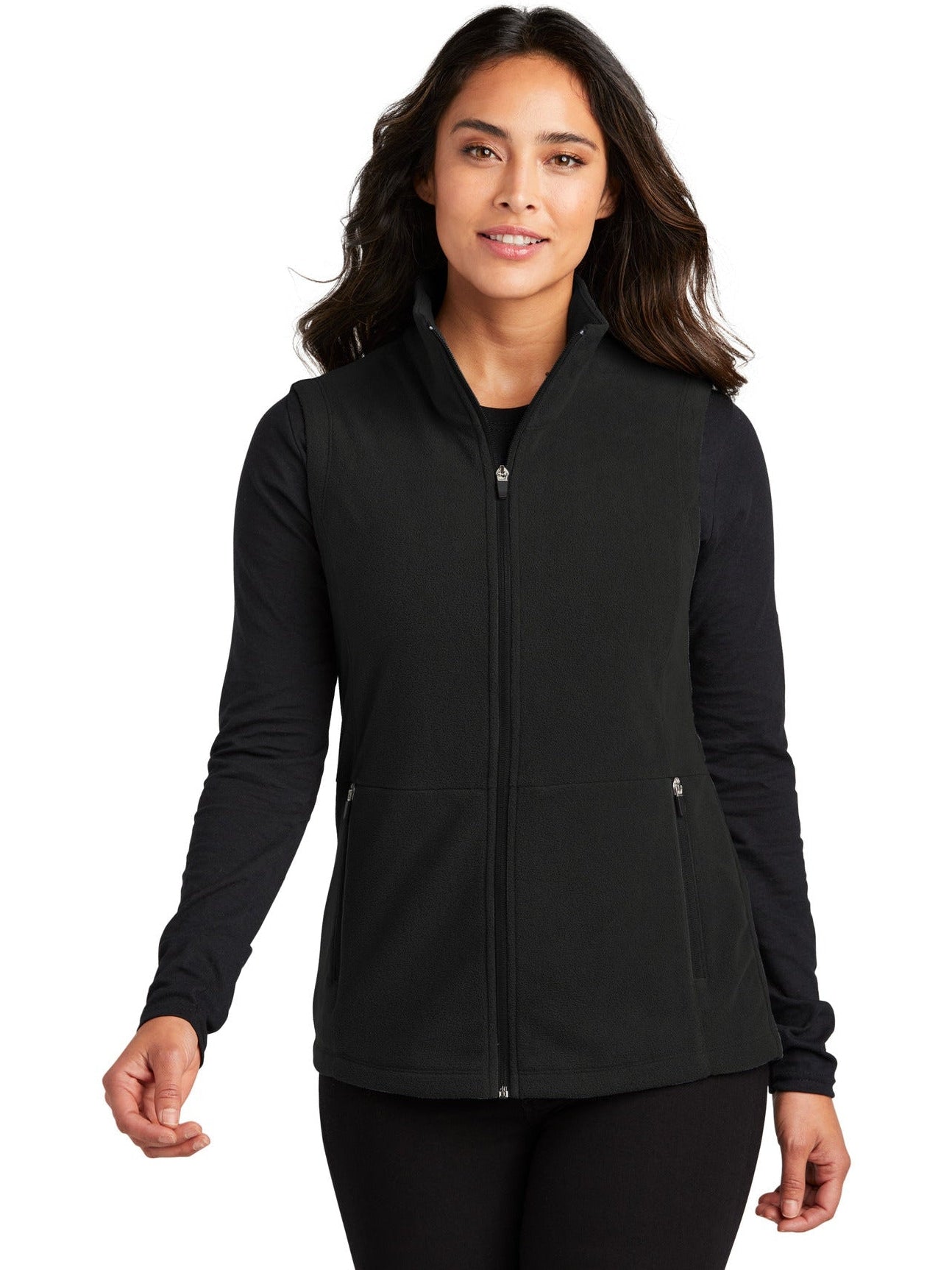 Exclusive! Port Authority Ladies Accord Microfleece Vest - A Must - Have Fashion Piece