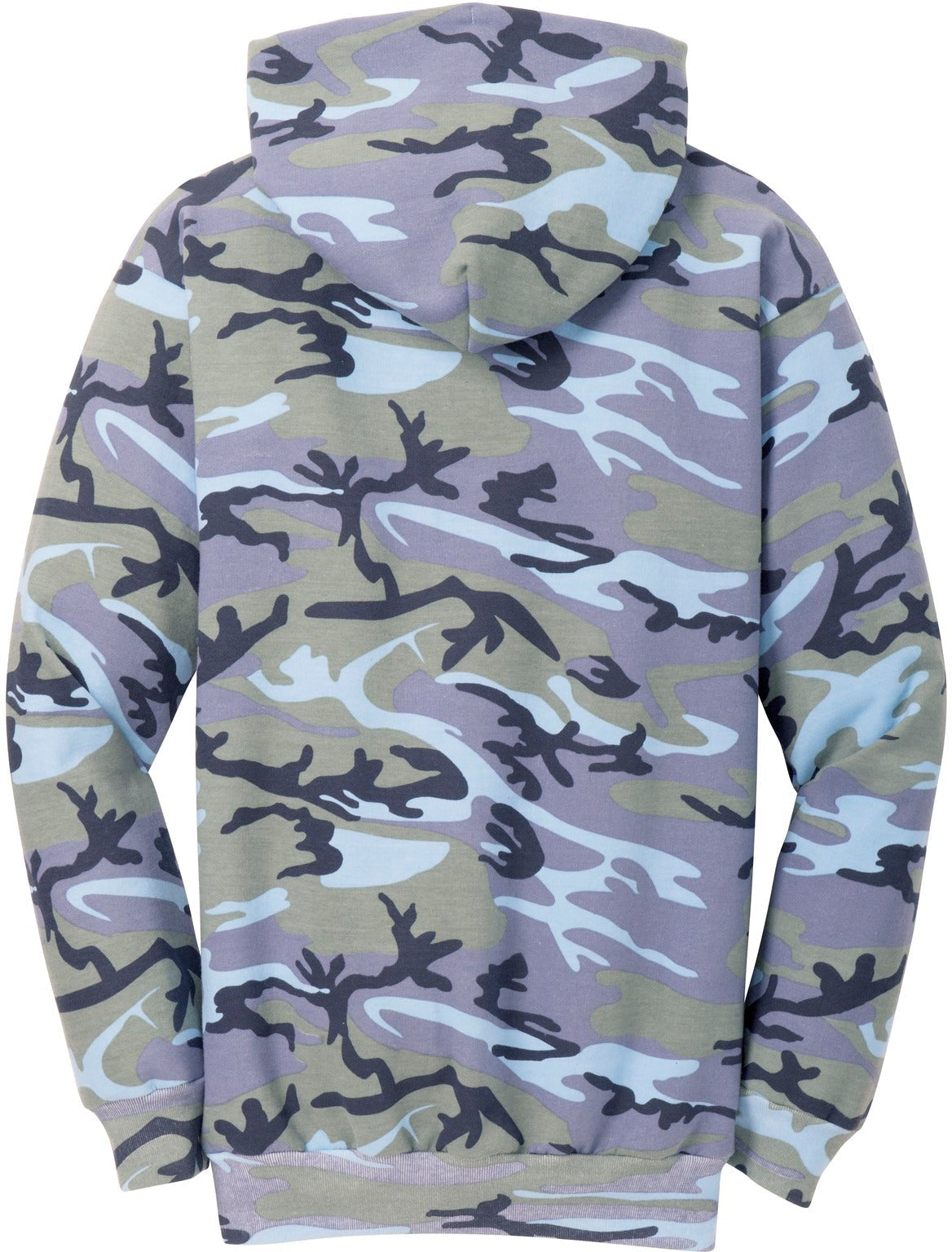 Port & Company Core Fleece Camo Pullover Hooded Sweatshirt - Outdoor Essential