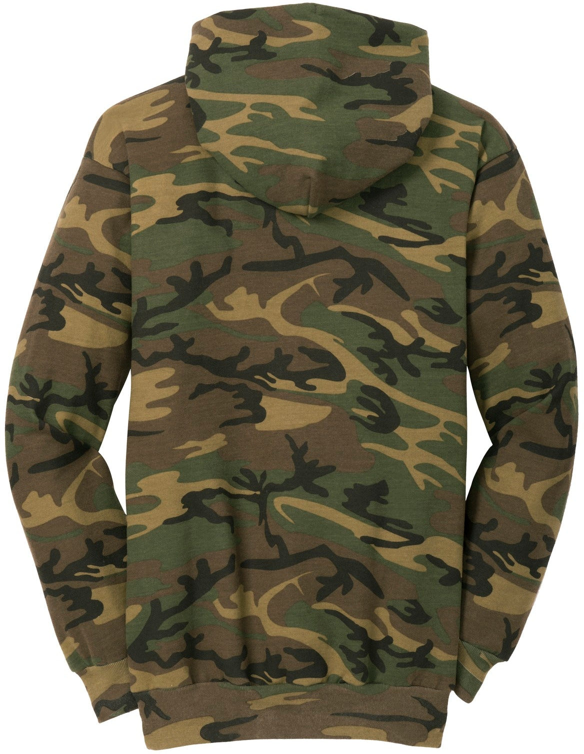 Port & Company Core Fleece Camo Pullover Hooded Sweatshirt - Outdoor Essential