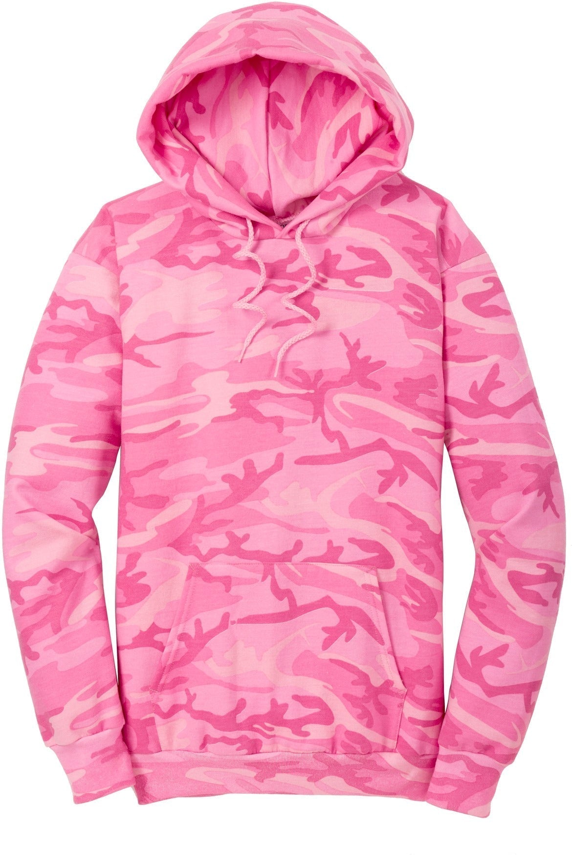 Port & Company Core Fleece Camo Pullover Hooded Sweatshirt - Outdoor Essential