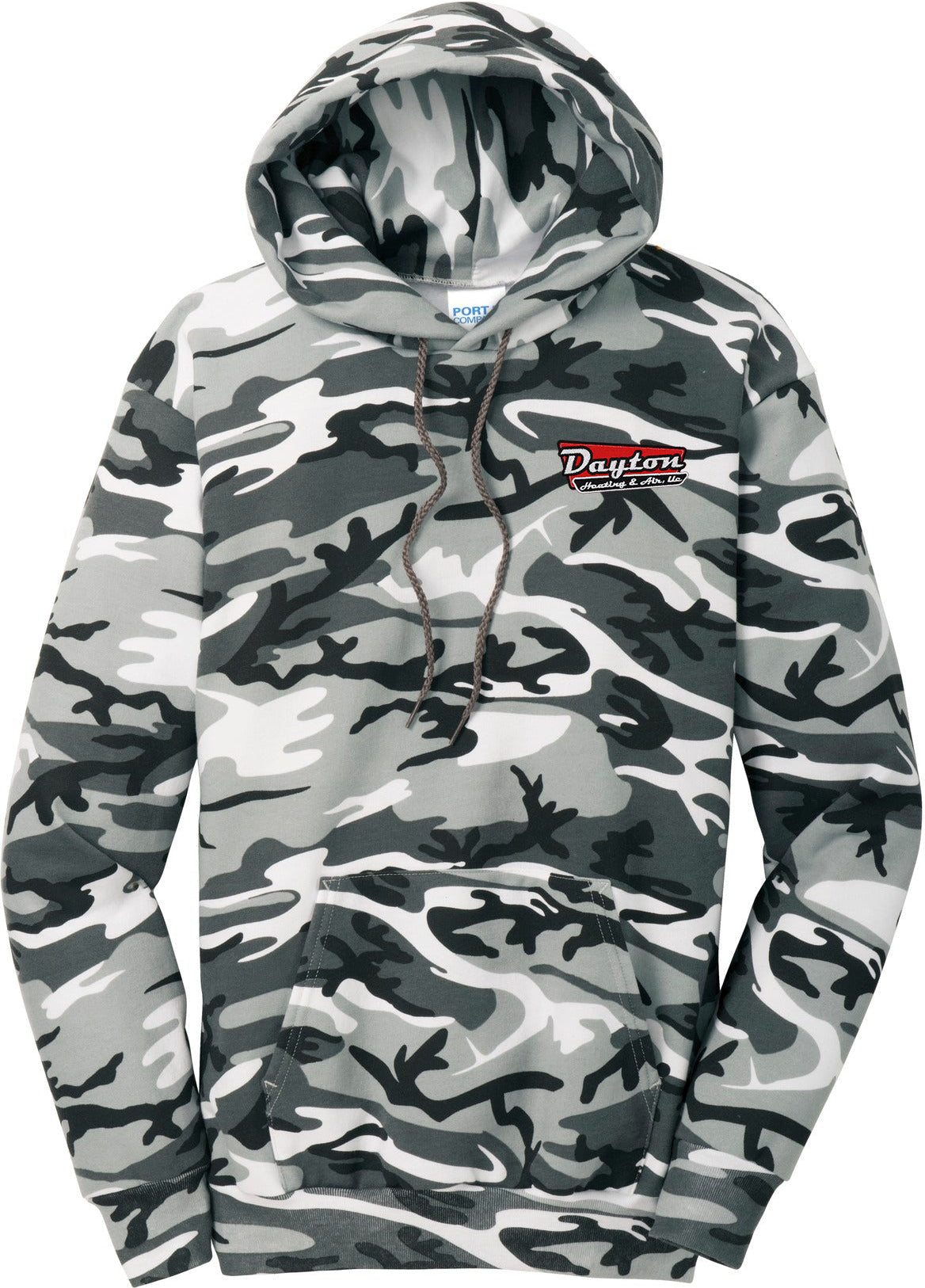 Port & Company Core Fleece Camo Pullover Hooded Sweatshirt - Outdoor Essential