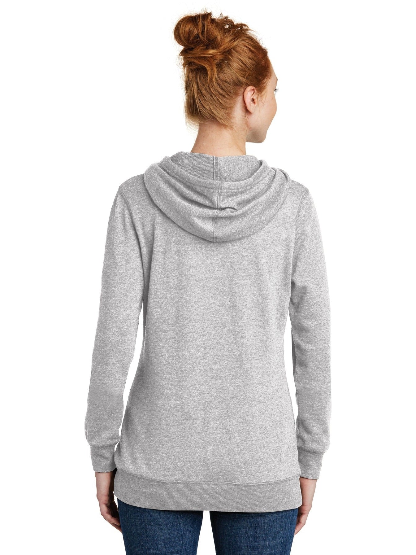 District Women's Stylish Lightweight Fleece Hoodie