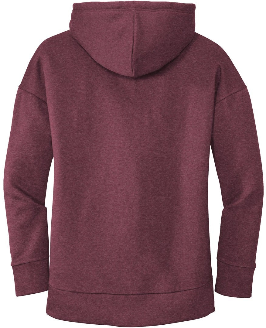 OUTLET - District Ladies' Cozy & Stylish Perfect Weight Fleece Drop Shoulder Full - Zip Hoodie
