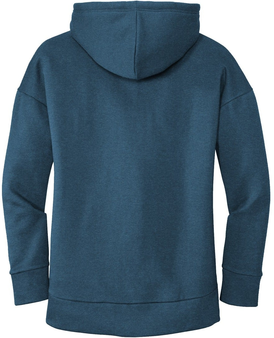 OUTLET - District Ladies' Cozy & Stylish Perfect Weight Fleece Drop Shoulder Full - Zip Hoodie
