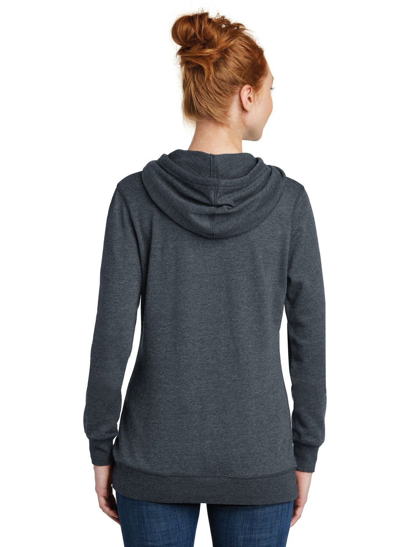 District Women's Stylish Lightweight Fleece Hoodie