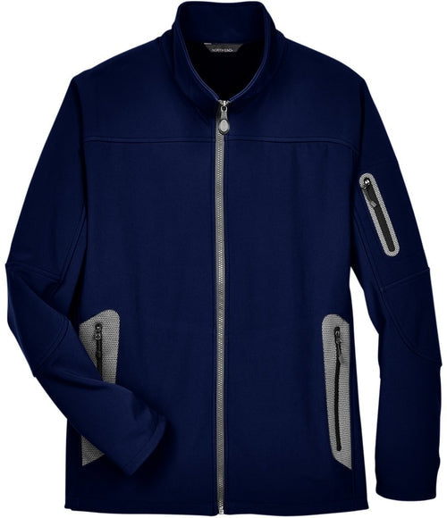 North End Premium Three - Layer Fleece - Bonded Soft Shell Tech Jacket