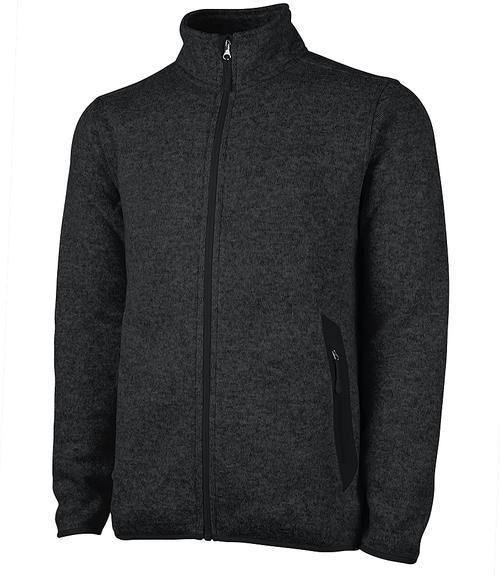 Charles River Stylish Heathered Fleece Jacket for Men