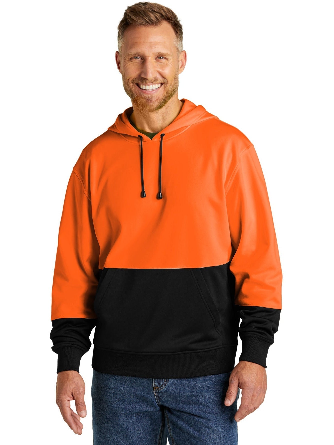 CornerStone Enhanced Visibility Fleece Pullover Hoodie - A Must-Have for Worksite