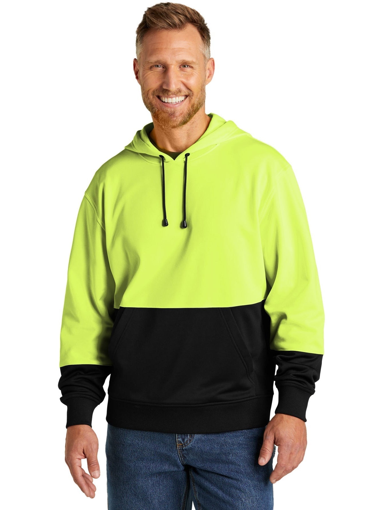 CornerStone Enhanced Visibility Fleece Pullover Hoodie - A Must-Have for Worksite